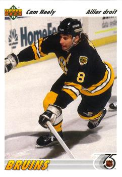 #234a Cam Neely - Boston Bruins - 1991-92 Upper Deck French Hockey