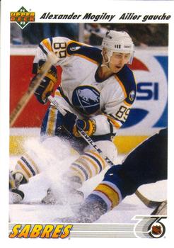 #267a Alexander Mogilny - Buffalo Sabres - 1991-92 Upper Deck French Hockey