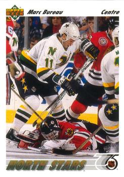#274a Marc Bureau - Minnesota North Stars - 1991-92 Upper Deck French Hockey