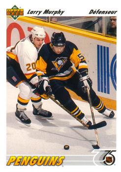 #302a Larry Murphy - Pittsburgh Penguins - 1991-92 Upper Deck French Hockey