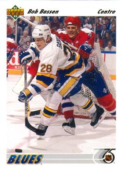 #319a Bob Bassen - St. Louisues - 1991-92 Upper Deck French Hockey