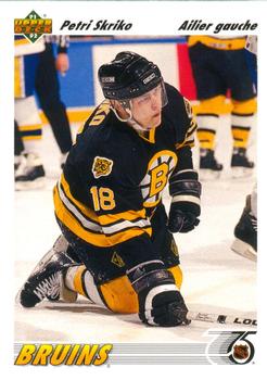 #334a Petri Skriko - Boston Bruins - 1991-92 Upper Deck French Hockey