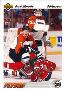 #392a Gord Murphy - Philadelphia Flyers - 1991-92 Upper Deck French Hockey