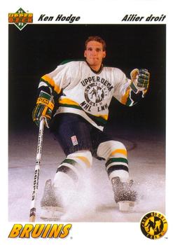 #41a Ken Hodge - Boston Bruins - 1991-92 Upper Deck French Hockey