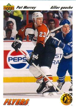 #451a Pat Murray - Philadelphia Flyers - 1991-92 Upper Deck French Hockey