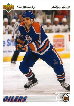 #474a Joe Murphy - Edmonton Oilers - 1991-92 Upper Deck French Hockey