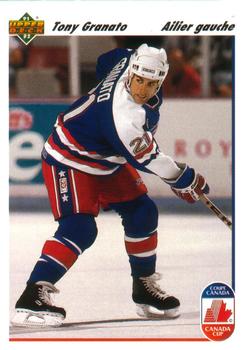 #508 Tony Granato - USA - 1991-92 Upper Deck French Hockey