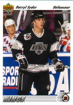 #549 Darryl Sydor - Los Angeles Kings - 1991-92 Upper Deck French Hockey