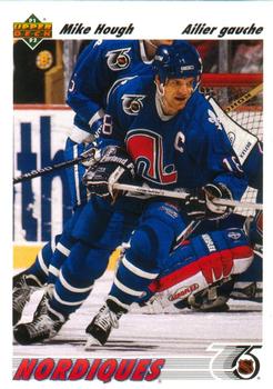 #562 Mike Hough - Quebec Nordiques - 1991-92 Upper Deck French Hockey