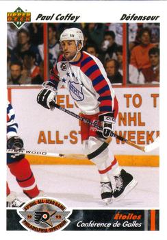 #615 Paul Coffey - Pittsburgh Penguins - 1991-92 Upper Deck French Hockey
