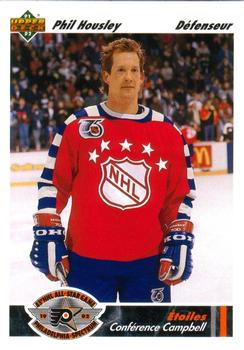 #624 Phil Housley - Winnipeg Jets - 1991-92 Upper Deck French Hockey