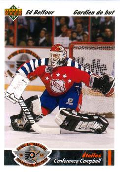 #625 Ed Belfour - Chicagoackhawks - 1991-92 Upper Deck French Hockey