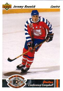 #629 Jeremy Roenick - Chicagoackhawks - 1991-92 Upper Deck French Hockey