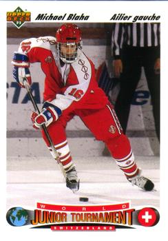 #669 Michaelaha - Switzerland - 1991-92 Upper Deck French Hockey