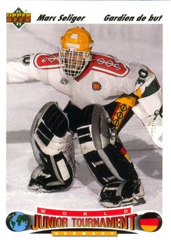 #683 Marc Seliger - Germany - 1991-92 Upper Deck French Hockey