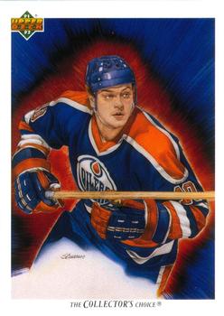 #83a Esa Tikkanen - Edmonton Oilers - 1991-92 Upper Deck French Hockey