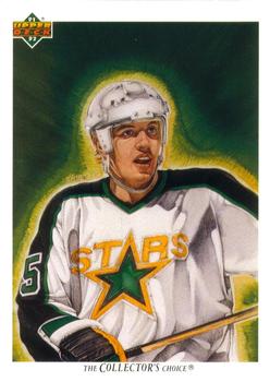 #86a Dave Gagner - Minnesota North Stars - 1991-92 Upper Deck French Hockey