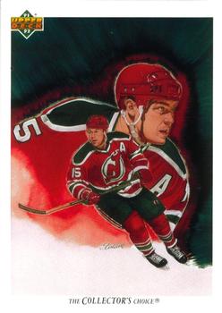 #88a John MacLean - New Jersey Devils - 1991-92 Upper Deck French Hockey