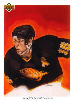 #97a Trevor Linden - Vancouver Canucks - 1991-92 Upper Deck French Hockey