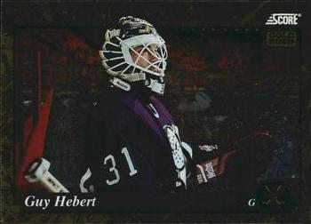#502 Guy Hebert  - Anaheim Mighty Ducks - 1993-94 Score - Gold Rush Hockey