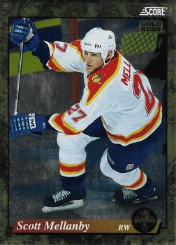 #503 Scott Mellanby  - Florida Panthers - 1993-94 Score - Gold Rush Hockey