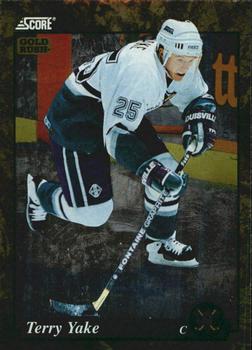 #511 Terry Yake  - Anaheim Mighty Ducks - 1993-94 Score - Gold Rush Hockey