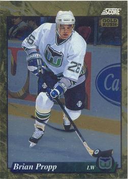 #513 Brian Propp  - Hartford Whalers - 1993-94 Score - Gold Rush Hockey