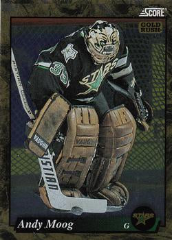 #516 Andy Moog  - Dallas Stars - 1993-94 Score - Gold Rush Hockey