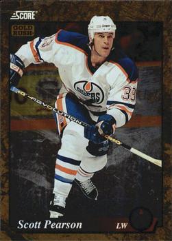 #543 Scott Pearson  - Edmonton Oilers - 1993-94 Score - Gold Rush Hockey