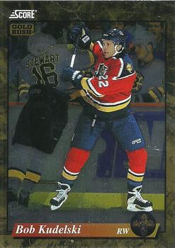 #549 Bob Kudelski  - Florida Panthers - 1993-94 Score - Gold Rush Hockey