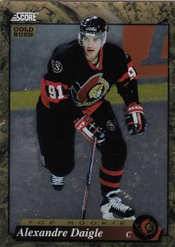 #587 Alexandre Daigle  - Ottawa Senators - 1993-94 Score - Gold Rush Hockey