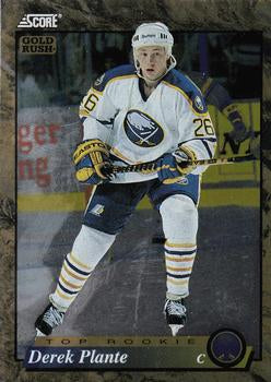 #589 Derek Plante  - Buffalo Sabres - 1993-94 Score - Gold Rush Hockey