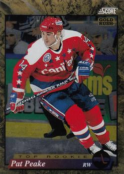 #590 Pat Peake  - Washington Capitals - 1993-94 Score - Gold Rush Hockey