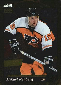 #602 Mikael Renberg  - Philadelphia Flyers - 1993-94 Score - Gold Rush Hockey