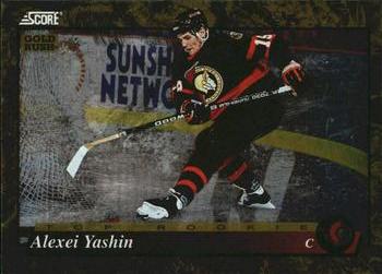 #603 Alexei Yashin  - Ottawa Senators - 1993-94 Score - Gold Rush Hockey