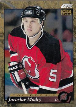 #616 Jaroslav Modry  - New Jersey Devils - 1993-94 Score - Gold Rush Hockey