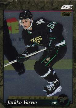 #620 Jarkko Varvio  - Dallas Stars - 1993-94 Score - Gold Rush Hockey
