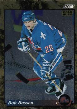 #643 Bob Bassen  - Quebec Nordiques - 1993-94 Score - Gold Rush Hockey