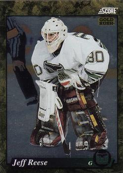 #650 Jeff Reese  - Hartford Whalers - 1993-94 Score - Gold Rush Hockey