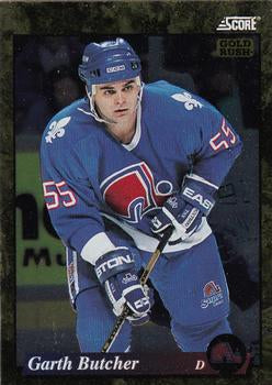 #657 Garth Butcher  - Quebec Nordiques - 1993-94 Score - Gold Rush Hockey