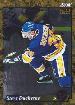#659 Steve Duchesne  - St. Louis Blues - 1993-94 Score - Gold Rush Hockey