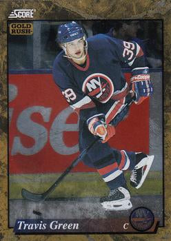 #661 Travis Green  - New York Islanders - 1993-94 Score - Gold Rush Hockey