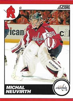 #484 Michal Neuvirth - Washington Capitals - 2010-11 Score Hockey