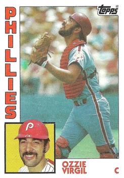 #484 Ozzie Virgil - Philadelphia Phillies - 1984 Topps Baseball