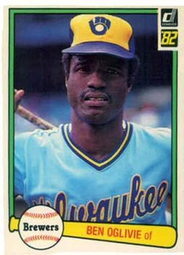 #484 Ben Oglivie - Milwaukee Brewers - 1982 Donruss Baseball