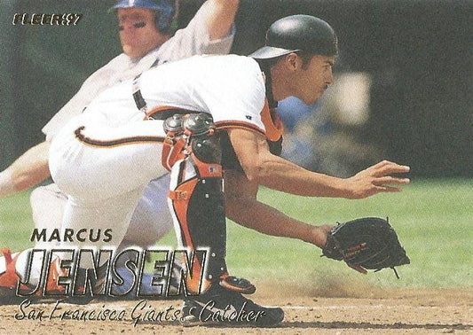 #484 Marcus Jensen - San Francisco Giants - 1997 Fleer Baseball