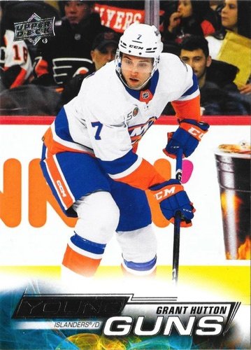 #485 Grant Hutton - New York Islanders - 2022-23 Upper Deck Hockey