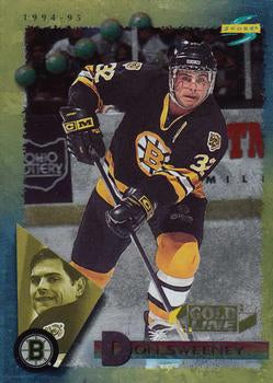 #101 Don Sweeney - Boston Bruins - 1994-95 Score - Gold Line Hockey