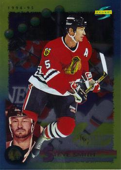 #121 Steve Smith - Chicago Blackhawks - 1994-95 Score - Gold Line Hockey