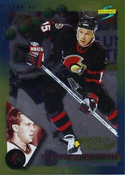 #133 Dave Archibald - Ottawa Senators - 1994-95 Score - Gold Line Hockey